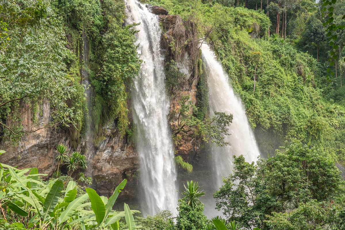 Sipi Falls und Ugandas Landschaft im Wandel